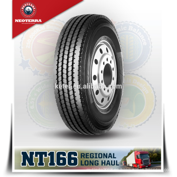 El neumático para camión Neoterra 295 / 75r22.5 El diseño especial del surco de la banda de rodadura hace que el neumático 11R22.5